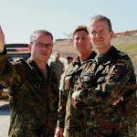 Generalleutnant Schelleis und Oberst Drexler (Quelle: Bundeswehr/Alexander F.)