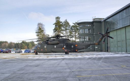 Mit der Anlieferung der neuen CH-53GA für die Technikerausbildung in Faßberg ist ein weiterer Meilenstein gelegt worden (Quelle: Luftwaffe/Carsten König)