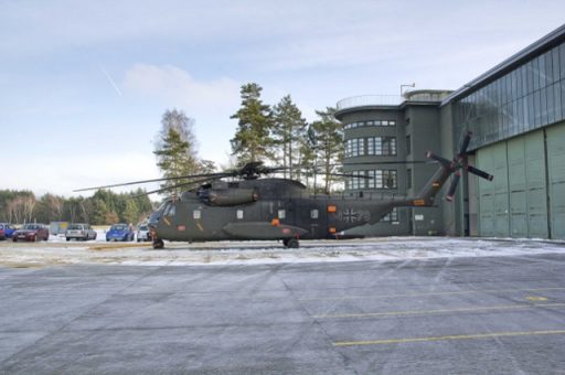 Mit der Anlieferung der neuen CH-53GA für die Technikerausbildung in Faßberg ist ein weiterer Meilenstein gelegt worden (Quelle: Luftwaffe/Carsten König)