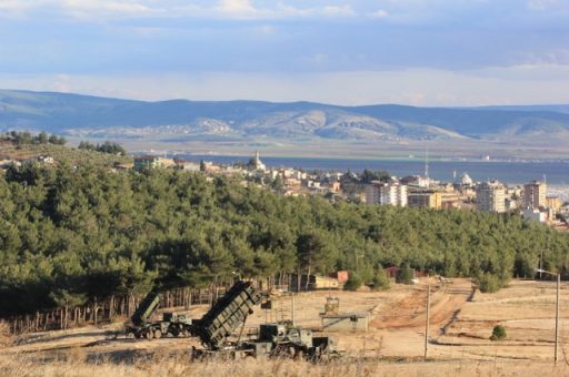 Stellungen von dem Waffensystem Patriot (Quelle: Bundeswehr/Alexander Feja)