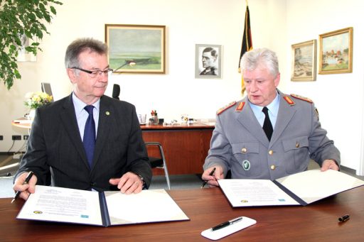 Partnerschafts- und Kooperationsvereinbarung mit dem Soldatenhilfswerk der Bundeswehr e.V.