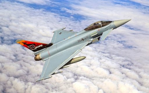 Eurofighter mit Sonderlackierung (Quelle: TaktLwG 73 