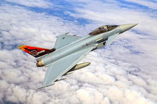Eurofighter mit Sonderlackierung (Quelle: TaktLwG 73 