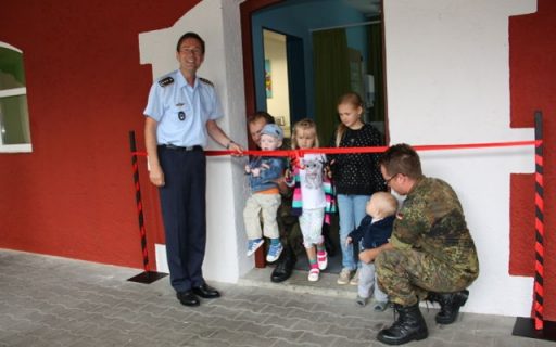 Standortältester Oberst Bestgen (Quelle: Luftwaffe/Kunze)