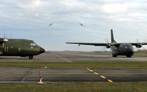 Rückkehr der letzten C-160 Transall aus Afghanistan