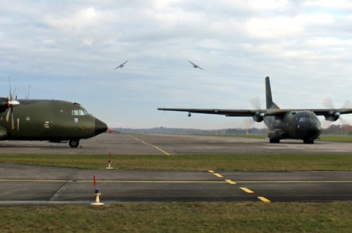 Rückkehr der letzten C-160 Transall aus Afghanistan