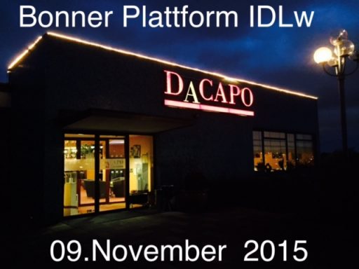 Einladung zur Bonner Plattform