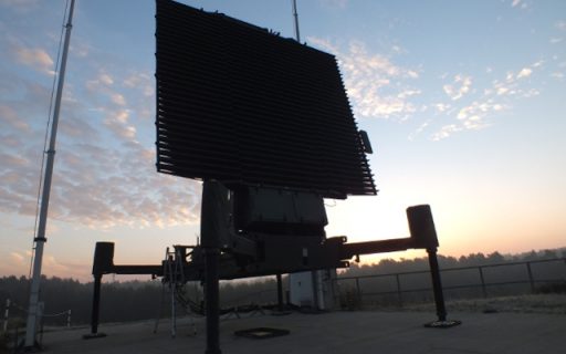 Ein Radar hebt ab nach Riga