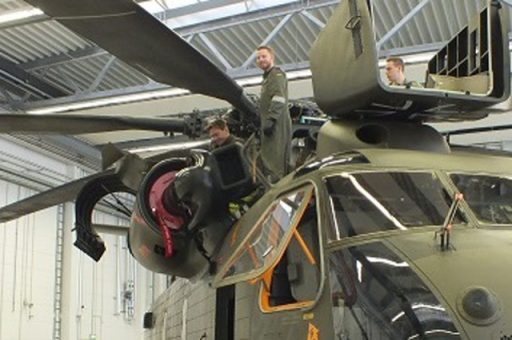 Instandsetzungspremiere im Fliegerhorst Holzdorf