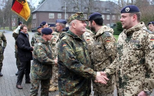 Objektschützer in den Einsatz verabschiedet