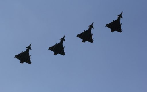 Frisian Flag – Voller Himmel über der Nordsee