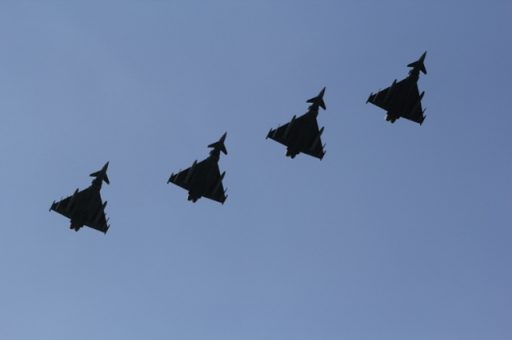 Frisian Flag – Voller Himmel über der Nordsee