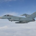 Die Eurofighter aus Laage übten den Ernstfall. (Quelle: Luftwaffe/Matthias Birwe)