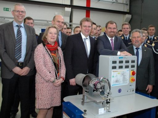 Eine Turbine für angehende Piloten