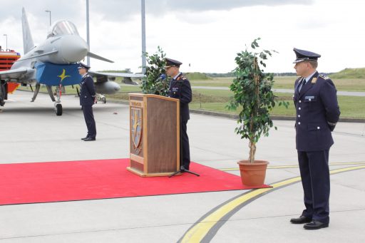 General Katz bei seiner Ansprache. © Luftwaffe/Hans Hensel