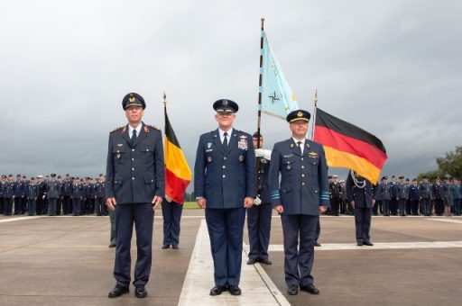 Die Generale (v.l.n.r) Wundrak, Gorenc, Dupont. (Quelle: Luftwaffe/Timmig)