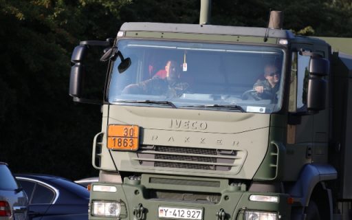 Ein kurzer Blick über die Schulter und los geht`s. (Quelle: Luftwaffe/Martin Müller)
