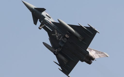 © Luftwaffe/Denise Möltgen Das Schwert auf der Unterseite findet sich auch im Geschwaderwappen wieder.