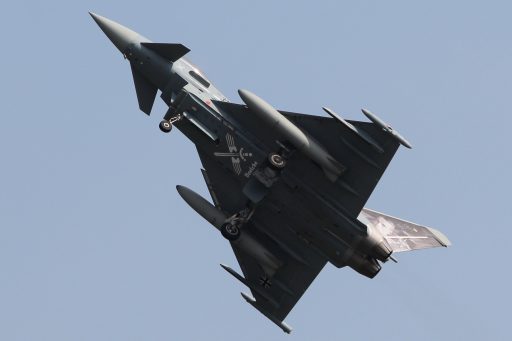 © Luftwaffe/Denise Möltgen Das Schwert auf der Unterseite findet sich auch im Geschwaderwappen wieder.