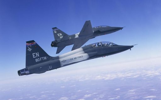 Mit der T-38A lernen die jungen Piloten das Fliegen. (Quelle: Luftwaffe/Archiv