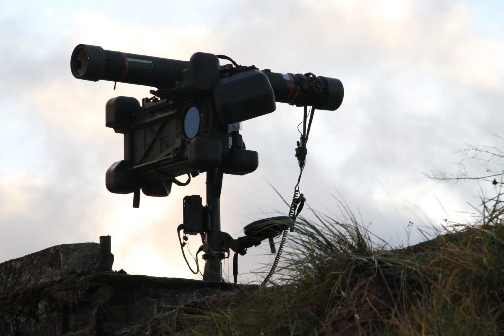 © Luftwaffe/Nicole Balzer Das lettische Flugabwehrsystem RBS 70.