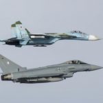 Bei den meisten A-Scrambles wurden russische Kampfjets abgefangen. Hier eine Suchoi Su-35 Flanker. (Quelle: Luftwaffe/PAO VAPB)