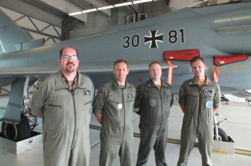 Ein Teil des Teams SASPF „Steinhoff“. (Quelle: Luftwaffe/TLG 73)