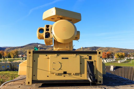 Das Auge von Mantis überwacht bald den Himmel über Camp Castor in Mali. (Quelle: Luftwaffe/Lars Koch) |
