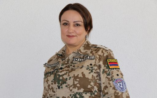 Erste armenische Soldatin zur Ausbildung in Germersheim
