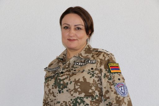 Erste armenische Soldatin zur Ausbildung in Germersheim