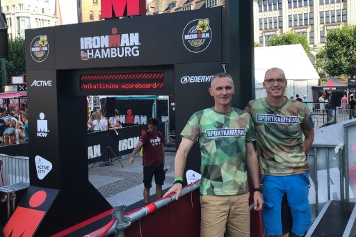 Die Luftwaffe beim Ironman in Hamburg