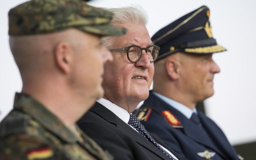 Bundespräsident Steinmeier besucht die Luftwaffe