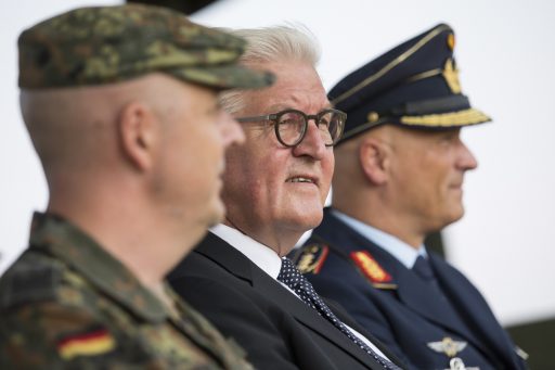 Bundespräsident Steinmeier besucht die Luftwaffe