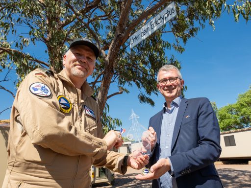 VIP Besuch: Der amtierende deutsche Botschafter in Australien