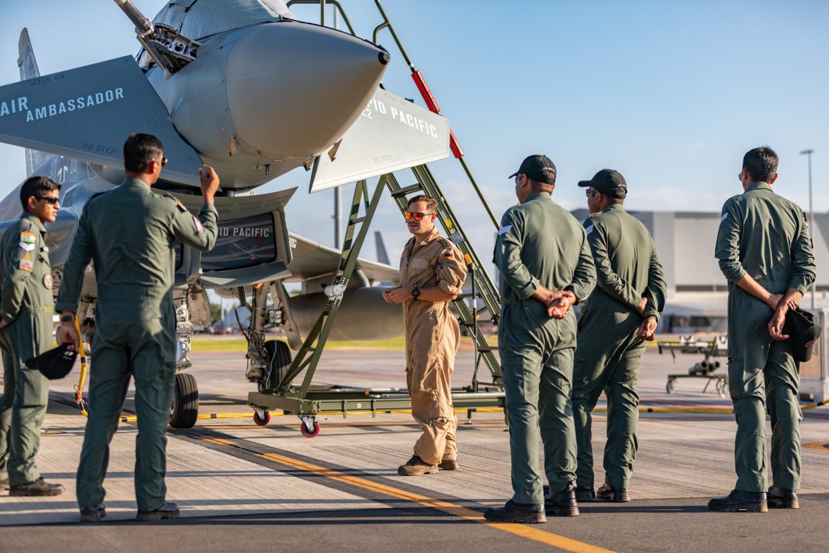 Impressionen zur Übung Pitch Black 2022