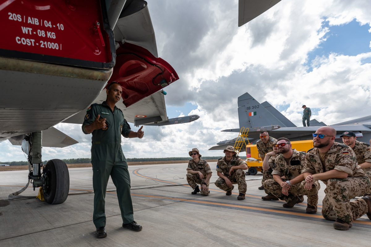 Impressionen zur Übung Pitch Black 2022
