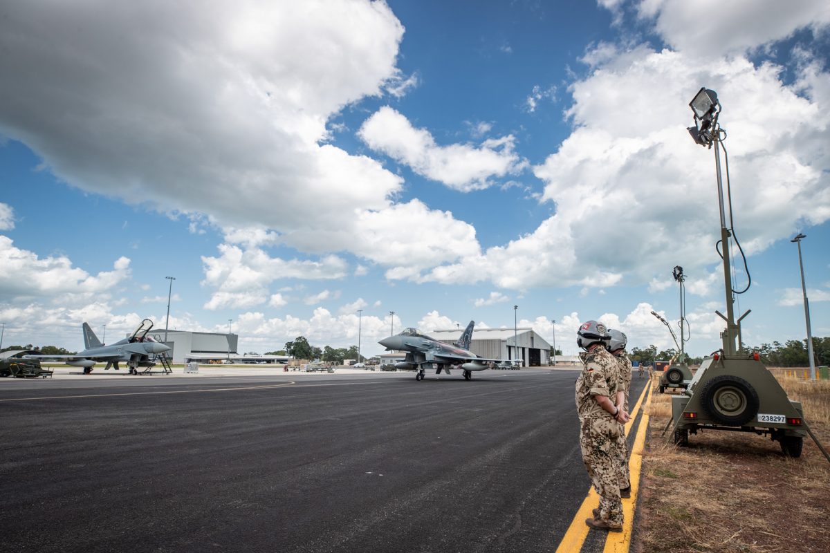 Impressionen zur Übung Pitch Black 2022