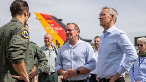 Air Defender 2023: Verteidigungsminister Pistorius sieht starkes Signal