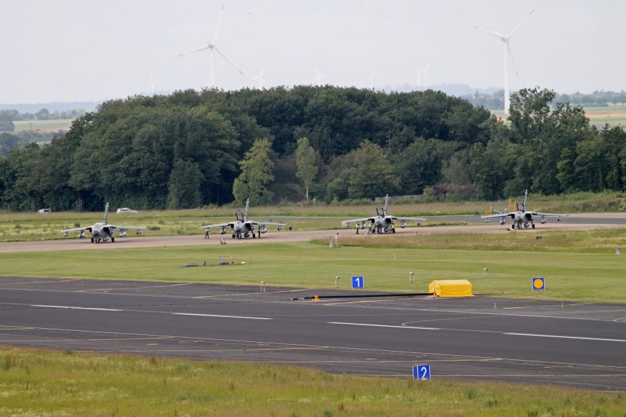 Start der Tornados in Nörvenich Richtung Pacific Skies