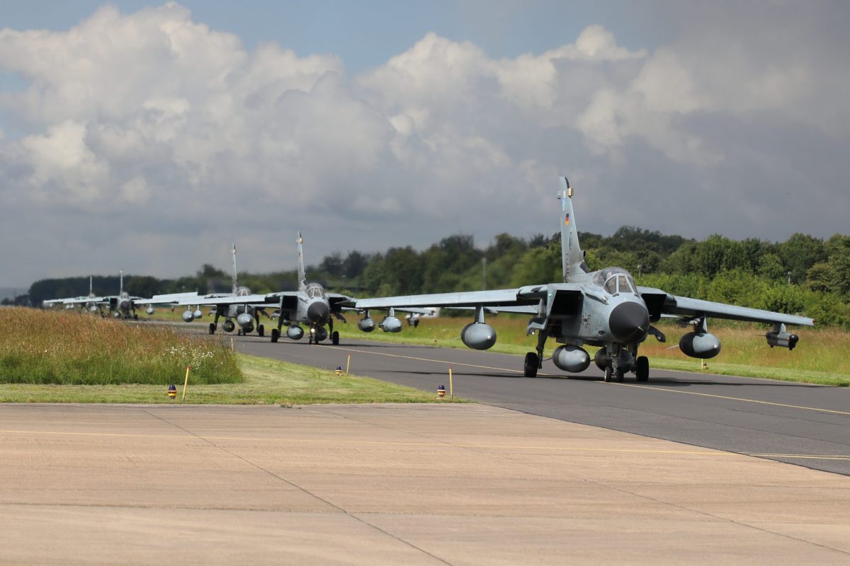 Tornados auf dem Weg zum Start