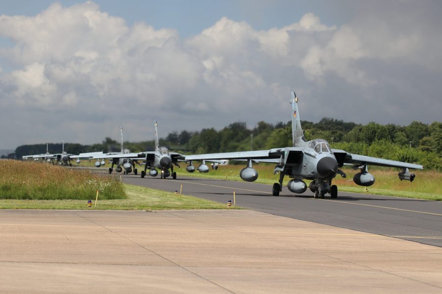 Tornados auf dem Weg zum Start