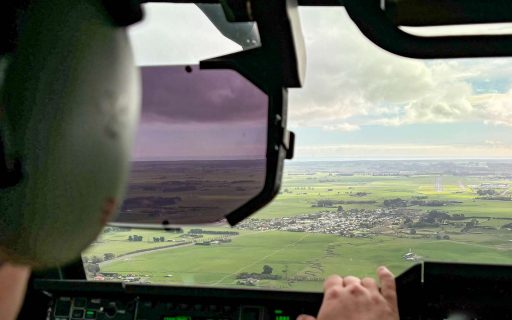The German Air Force is visiting New Zealand